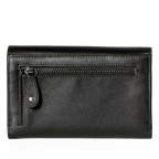 Geldbörse Bohemian Vibes Thyme mit RFID-Schutz Jet Black, Farbe: schwarz, Marke: Aunts & Uncles, EAN: 4255717219795, Abmessungen in cm: 16x10x3.5, Bild 2 von 5