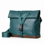 Umhängetasche Japan Yao mit Rolltop Transformative Teal, Farbe: blau/petrol, Marke: Aunts & Uncles, EAN: 4255717218620, Abmessungen in cm: 25.5x19x19, Bild 2 von 9