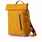 Rucksack Japan Wakayama mit Laptopfach 13 Zoll Amber, Farbe: gelb, Marke: Aunts & Uncles, EAN: 4255717218552, Abmessungen in cm: 26x39x10, Bild 2 von 11