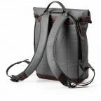 Rucksack Japan Wakayama mit Laptopfach 13 Zoll Pewter, Farbe: grau, Marke: Aunts & Uncles, EAN: 4255717218569, Abmessungen in cm: 26x39x10, Bild 3 von 11