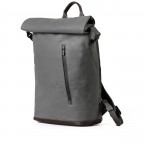 Rucksack Japan Fukui Pewter, Farbe: grau, Marke: Aunts & Uncles, EAN: 4255717218200, Abmessungen in cm: 27x42x12, Bild 2 von 11