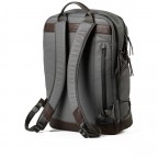 Rucksack Japan Kawaguchi Pewter, Farbe: grau, Marke: Aunts & Uncles, EAN: 4255717218408, Abmessungen in cm: 29x44x13, Bild 3 von 8