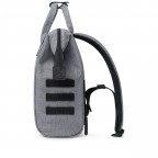 Rucksack Adventurer Small Getaria mit zwei auswechselbaren Vortaschen Grau, Farbe: grau, Marke: Cabaia, EAN: 3667022024277, Abmessungen in cm: 23x32x13, Bild 5 von 9