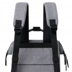 Rucksack Adventurer Small Getaria mit zwei auswechselbaren Vortaschen Grau, Farbe: grau, Marke: Cabaia, EAN: 3667022024277, Abmessungen in cm: 23x32x13, Bild 9 von 9