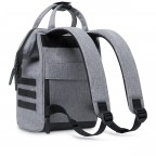 Rucksack Adventurer Small Getaria mit zwei auswechselbaren Vortaschen Grau, Farbe: grau, Marke: Cabaia, EAN: 3667022024277, Abmessungen in cm: 23x32x13, Bild 6 von 9