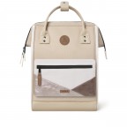 Rucksack Adventurer Medium Archachon mit zwei auswechselbaren Vortaschen Creme, Farbe: beige, Marke: Cabaia, EAN: 3667022008345, Abmessungen in cm: 27x41x16, Bild 2 von 10