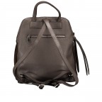 Rucksack Velours Dunkelbraun, Farbe: braun, Marke: Hausfelder Manufaktur, EAN: 4065646029354, Abmessungen in cm: 26x29x15, Bild 4 von 7