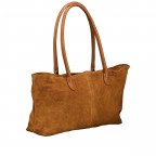 Shopper Velours variabel in der Form Hellbraun, Farbe: braun, Marke: Hausfelder Manufaktur, EAN: 4065646029293, Abmessungen in cm: 40x25x10.5, Bild 2 von 9