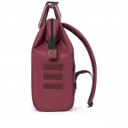 Rucksack Adventurer Medium Angers mit zwei auswechselbaren Vortaschen Dunkelrot, Farbe: rot/weinrot, Marke: Cabaia, EAN: 3701328302056, Abmessungen in cm: 27x41x16, Bild 5 von 10