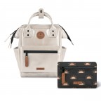 Rucksack Adventurer Extra Small Honolulu mit zwei auswechselbaren Vortaschen Gold, Farbe: metallic, Marke: Cabaia, EAN: 3667022019518, Abmessungen in cm: 20x27x10.5, Bild 1 von 8