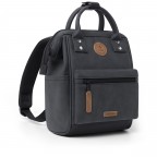 Rucksack Adventurer Extra Small Le Havre Schwarz, Farbe: schwarz, Marke: Cabaia, EAN: 3667022026349, Abmessungen in cm: 20x27x10.5, Bild 4 von 10