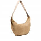 Beuteltasche Velours Beige, Farbe: beige, Marke: Hausfelder Manufaktur, EAN: 4065646029446, Abmessungen in cm: 43x34x4.5, Bild 2 von 6