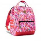 Rucksack Adventurer Medium Santorini Rot, Farbe: rot/weinrot, Marke: Cabaia, EAN: 3667022025380, Abmessungen in cm: 27x41x16, Bild 4 von 11