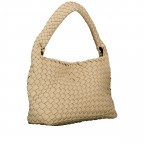 Umhängetasche Ines mit herausnehmbarem Etui Beige, Farbe: beige, Marke: blingberlin, Abmessungen in cm: 24.5x17x9.5, Bild 3 von 9