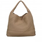 Beuteltasche Ellen mit herausnehmbarem Etui Taupe, Farbe: taupe/khaki, Marke: blingberlin, Abmessungen in cm: 37x33x13, Bild 2 von 9