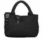 Handtasche Claire mit herausnehmbarem Etui Schwarz, Farbe: schwarz, Marke: blingberlin, Abmessungen in cm: 23x18x8, Bild 2 von 10