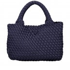 Handtasche Claire mit herausnehmbarem Etui Nachtblau, Farbe: blau/petrol, Marke: blingberlin, Abmessungen in cm: 23x18x8, Bild 4 von 10