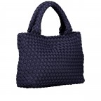 Handtasche Claire mit herausnehmbarem Etui Nachtblau, Farbe: blau/petrol, Marke: blingberlin, Abmessungen in cm: 23x18x8, Bild 3 von 10