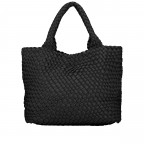 Handtasche Cleo mit herausnehmbarem Etui Schwarz, Farbe: schwarz, Marke: blingberlin, Abmessungen in cm: 30x28.5x15, Bild 4 von 10