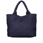 Handtasche Cleo mit herausnehmbarem Etui Nachtblau, Farbe: blau/petrol, Marke: blingberlin, Abmessungen in cm: 30x28.5x15, Bild 4 von 10