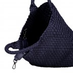 Handtasche Cleo mit herausnehmbarem Etui Nachtblau, Farbe: blau/petrol, Marke: blingberlin, Abmessungen in cm: 30x28.5x15, Bild 7 von 10