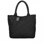 Handtasche Aki mit herausnehmbarem Etui Schwarz, Farbe: schwarz, Marke: blingberlin, Abmessungen in cm: 31x32.5x12.5, Bild 2 von 10