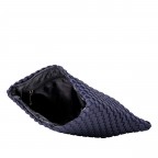 Handtasche Aki mit herausnehmbarem Etui Nachtblau, Farbe: blau/petrol, Marke: blingberlin, Abmessungen in cm: 31x32.5x12.5, Bild 7 von 10