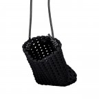 Umhängetasche / Handytasche Linna Schwarz, Farbe: schwarz, Marke: blingberlin, Abmessungen in cm: 15x20.5x2, Bild 5 von 7