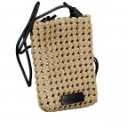 Umhängetasche / Handytasche Linna Sand, Farbe: beige, Marke: blingberlin, Abmessungen in cm: 15x20.5x2, Bild 2 von 7