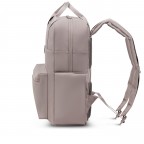 Rucksack Bergen Pro Full PU mit Laptopfach 15.6 Zoll Muted Rose, Farbe: rot/weinrot, Marke: Kapten & Son, EAN: 4251145264697, Abmessungen in cm: 28x39x11.5, Bild 3 von 9