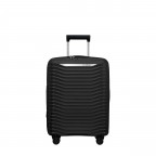 Koffer Upscape Spinner 55 expandable Black, Farbe: schwarz, Marke: Samsonite, Abmessungen in cm: 40x55x20, Bild 1 von 13