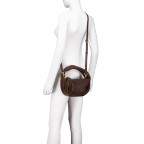 Umhängetasche Fashion-Lights Fiorina FL-14088 Chocolate Brown, Farbe: braun, Marke: Harbour 2nd, EAN: 4046478092136, Abmessungen in cm: 23x25x11, Bild 6 von 7