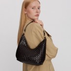 Beuteltasche Salerno Mona Dark Brown, Farbe: braun, Marke: Adax, EAN: 5705483274591, Abmessungen in cm: 30.5x26.5x6, Bild 5 von 8
