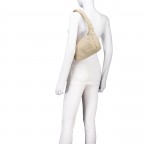Umhängetasche Handbag Isa mit Gurtverlängerung Beige, Farbe: beige, Marke: Johnny Urban, EAN: 4070402000867, Abmessungen in cm: 24x15x7, Bild 4 von 7