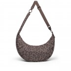 Beuteltasche Halfmoon Bag Lou Large mit Gurtverlängerung Brown Leo, Farbe: braun, Marke: Johnny Urban, EAN: 4070402003448, Abmessungen in cm: 43x21x14, Bild 5 von 12