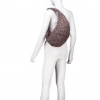 Beuteltasche Halfmoon Bag Lou Large mit Gurtverlängerung Brown Leo, Farbe: braun, Marke: Johnny Urban, EAN: 4070402003448, Abmessungen in cm: 43x21x14, Bild 6 von 12