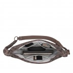 Beuteltasche Halfmoon Bag Lou Large mit Gurtverlängerung Brown Leo, Farbe: braun, Marke: Johnny Urban, EAN: 4070402003448, Abmessungen in cm: 43x21x14, Bild 10 von 12