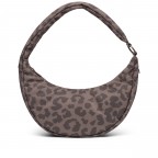 Beuteltasche Halfmoon Bag Lou Medium mit Gurtverlängerung Brown Leo, Farbe: braun, Marke: Johnny Urban, EAN: 4070402003462, Abmessungen in cm: 35x15x10, Bild 4 von 10