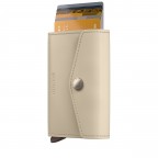Geldbörse Envelope Original mit RFID-Schutz Latte, Farbe: beige, Marke: Secrid, EAN: 8721077501710, Abmessungen in cm: 10.2x7.2x0.25, Bild 5 von 5