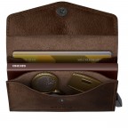 Geldbörse Envelope Vintage mit RFID-Schutz Chocolate, Farbe: braun, Marke: Secrid, EAN: 8721077501765, Abmessungen in cm: 10.2x7.2x0.25, Bild 4 von 5