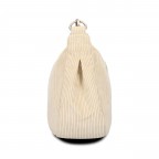 Beuteltasche Mademoiselle Halfmoon Bag M70 Cord Creme, Farbe: beige, Marke: Zwei, EAN: 4250257942264, Abmessungen in cm: 34x18x11, Bild 4 von 6