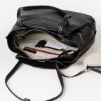 Shopper Grandma's Luxury Club Mrs. Pavlova Black, Farbe: schwarz, Marke: Aunts & Uncles, EAN: 4255717211607, Abmessungen in cm: 38x29x12, Bild 7 von 8