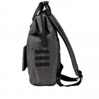 Rucksack Adventurer Large Luxembourg mit zwei auswechselbaren Vortaschen Anthra, Farbe: anthrazit, Marke: Cabaia, EAN: 3701328304548, Abmessungen in cm: 29x49x17, Bild 5 von 8