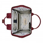 Rucksack Adventurer Large Nice mit zwei auswechselbaren Vortaschen Weinrot, Farbe: rot/weinrot, Marke: Cabaia, EAN: 3701328355052, Abmessungen in cm: 29x46x17, Bild 8 von 10