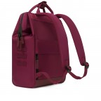 Rucksack Adventurer Large Nice mit zwei auswechselbaren Vortaschen Weinrot, Farbe: rot/weinrot, Marke: Cabaia, EAN: 3701328355052, Abmessungen in cm: 29x46x17, Bild 6 von 10
