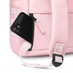 Rucksack Adventurer Small Ouidah mit zwei auswechselbaren Vortaschen Rosa, Farbe: rosa/pink, Marke: Cabaia, EAN: 3667022007843, Abmessungen in cm: 23x32x13, Bild 10 von 10