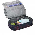 Federmäppchen Broken Black, Farbe: rot/weinrot, Marke: Coocazoo, EAN: 4047443544728, Abmessungen in cm: 23x13x7, Bild 2 von 2