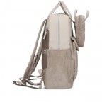Rucksack Lou LUR160 Cord Mocca, Farbe: beige, Marke: Zwei, EAN: 4250257942431, Abmessungen in cm: 29x40x16, Bild 3 von 5