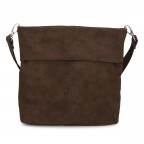 Umhängetasche Mademoiselle M8 vegan Nubuk Espresso, Farbe: braun, Marke: Zwei, EAN: 4250257942097, Abmessungen in cm: 23x25x10, Bild 3 von 9