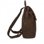 Rucksack Mademoiselle MR13 Nubuk Espresso, Farbe: braun, Marke: Zwei, EAN: 4250257942103, Abmessungen in cm: 34.5x37x12, Bild 3 von 6